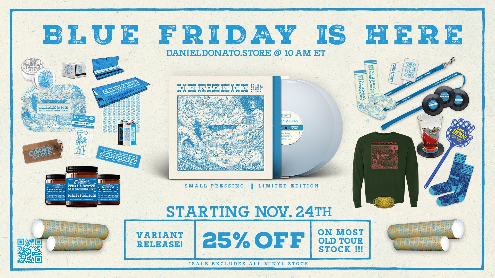 The Blue Friday Holiday Collection