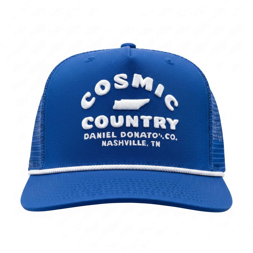 Royal Blue Cosmic Country Hat