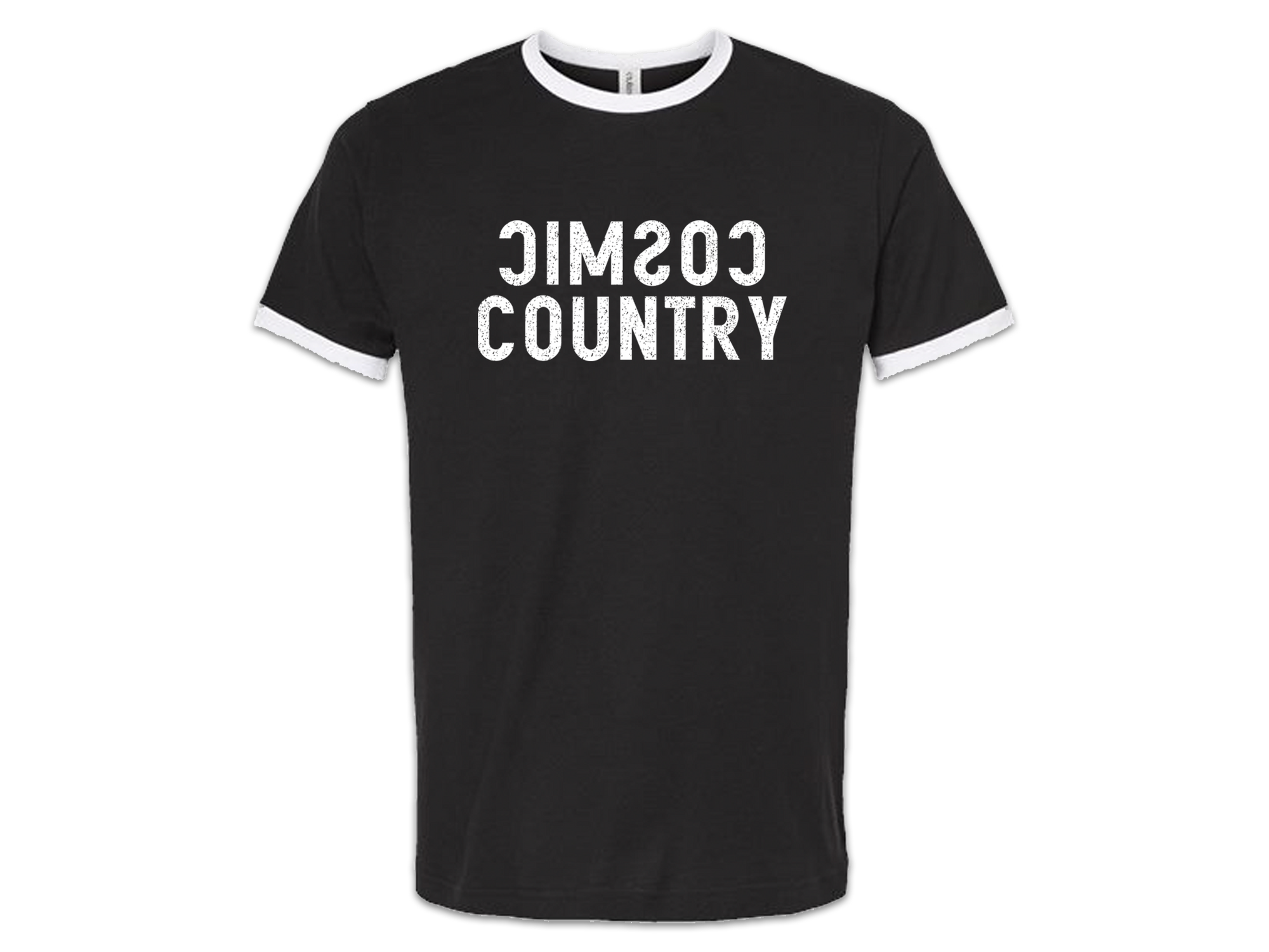 Cosmic Country Mirror Ringer Tee 2026 Black