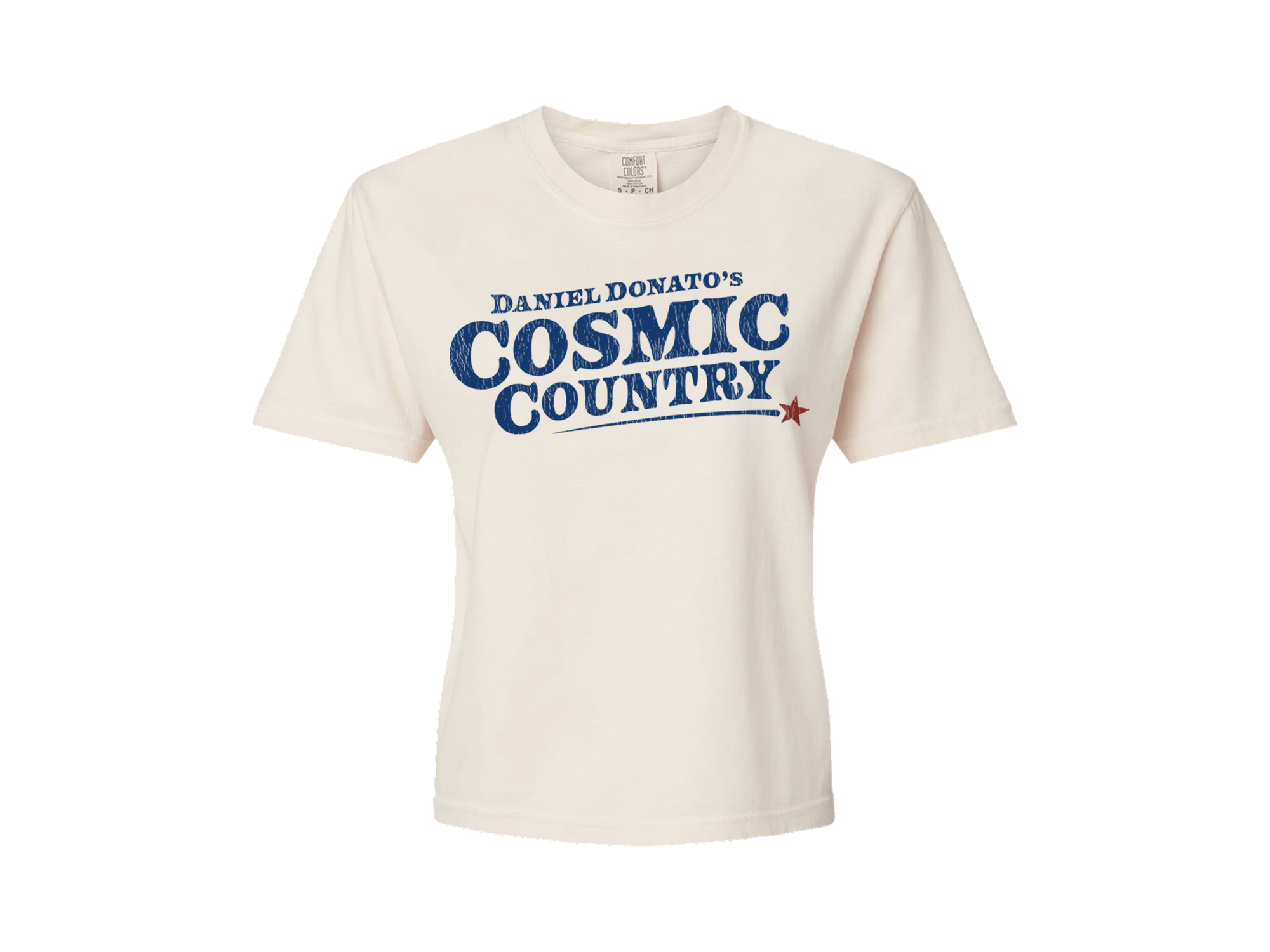 Women's DDCC Logo Star Crop Tee