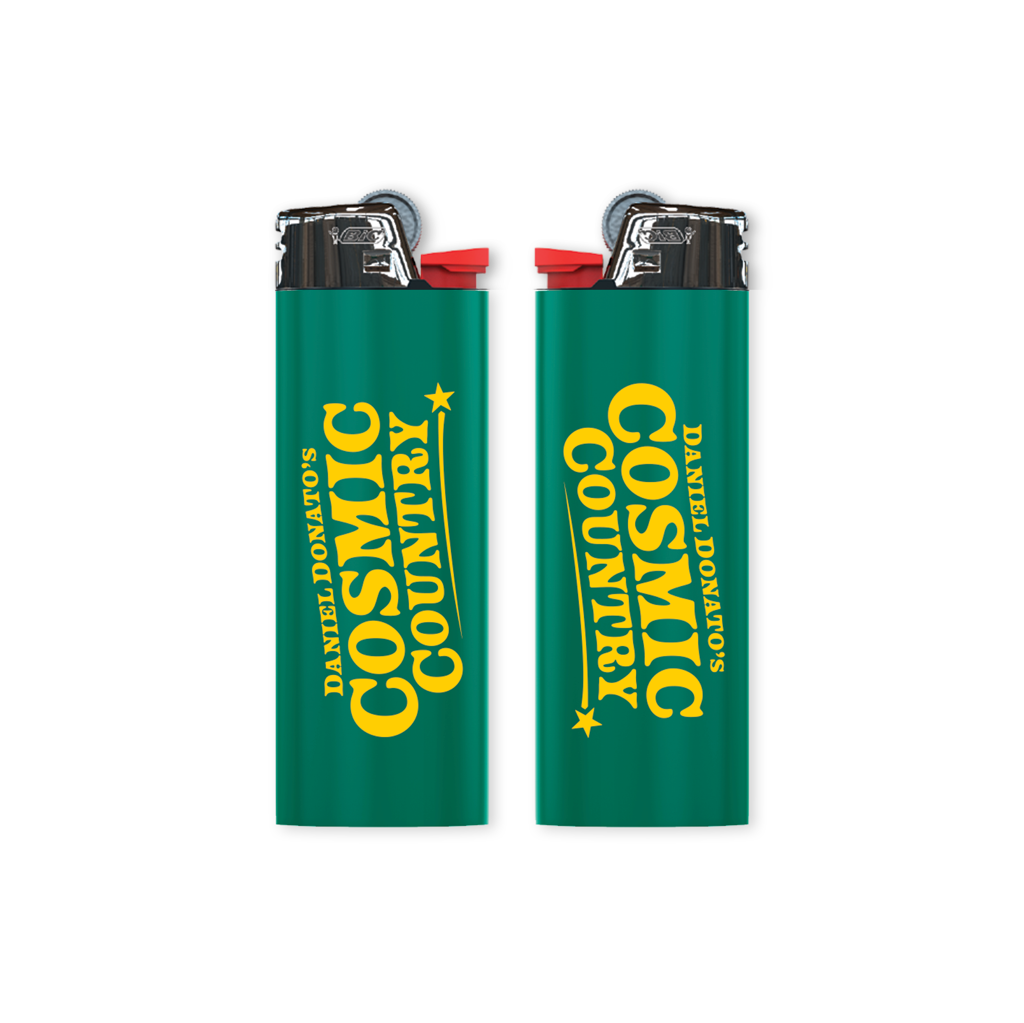 Daniel Donato’s Cosmic Country 2026 Shooting Star Custom Bic Lighter