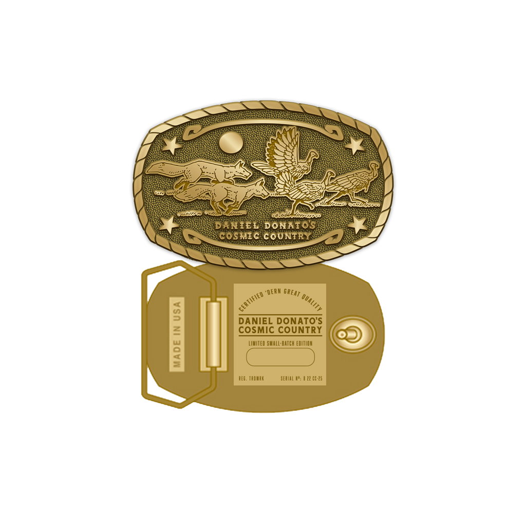 Die-Struck Brass Belt Buckle