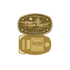 Die-Struck Brass Belt Buckle