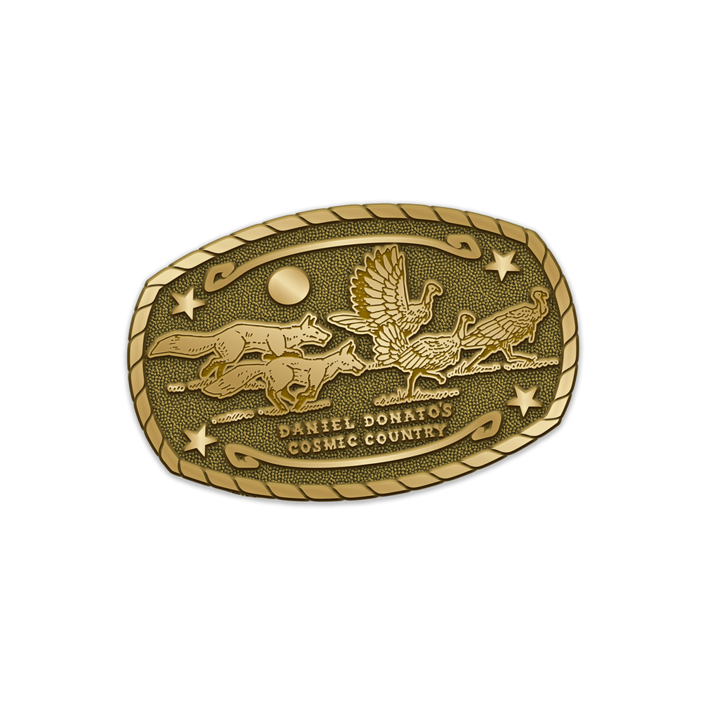 Die-Struck Brass Belt Buckle