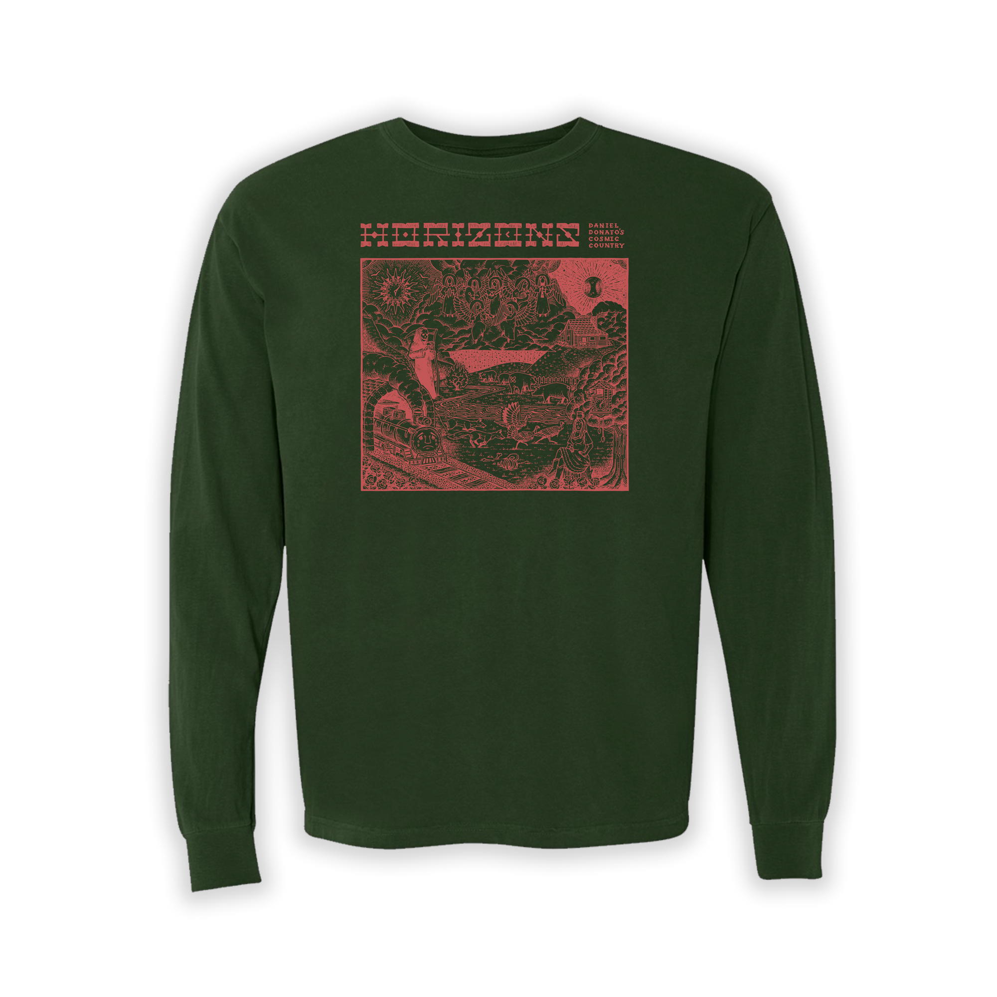 Christmas Cover Adult Longsleeve