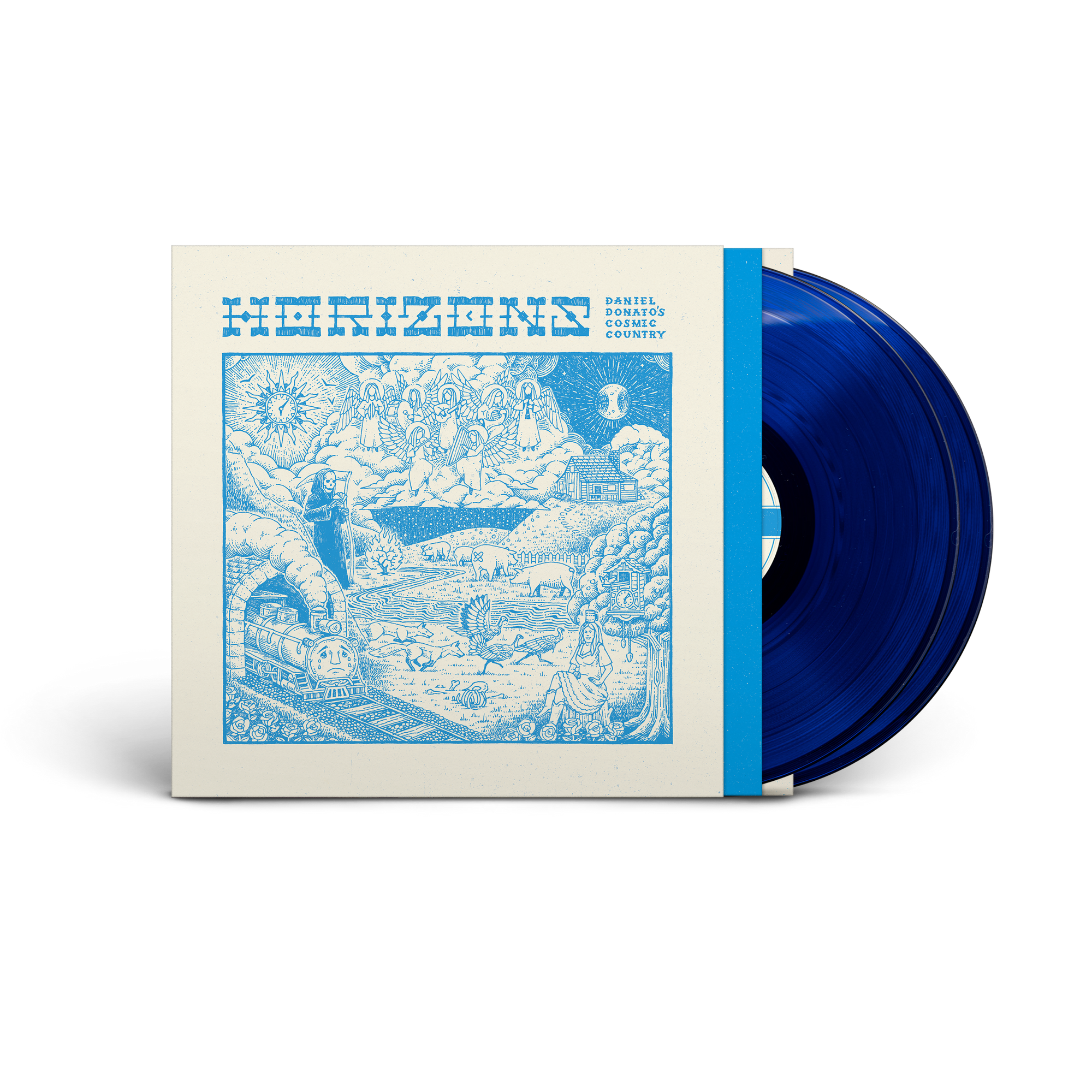 Horizons Vinyl | Clear Blue