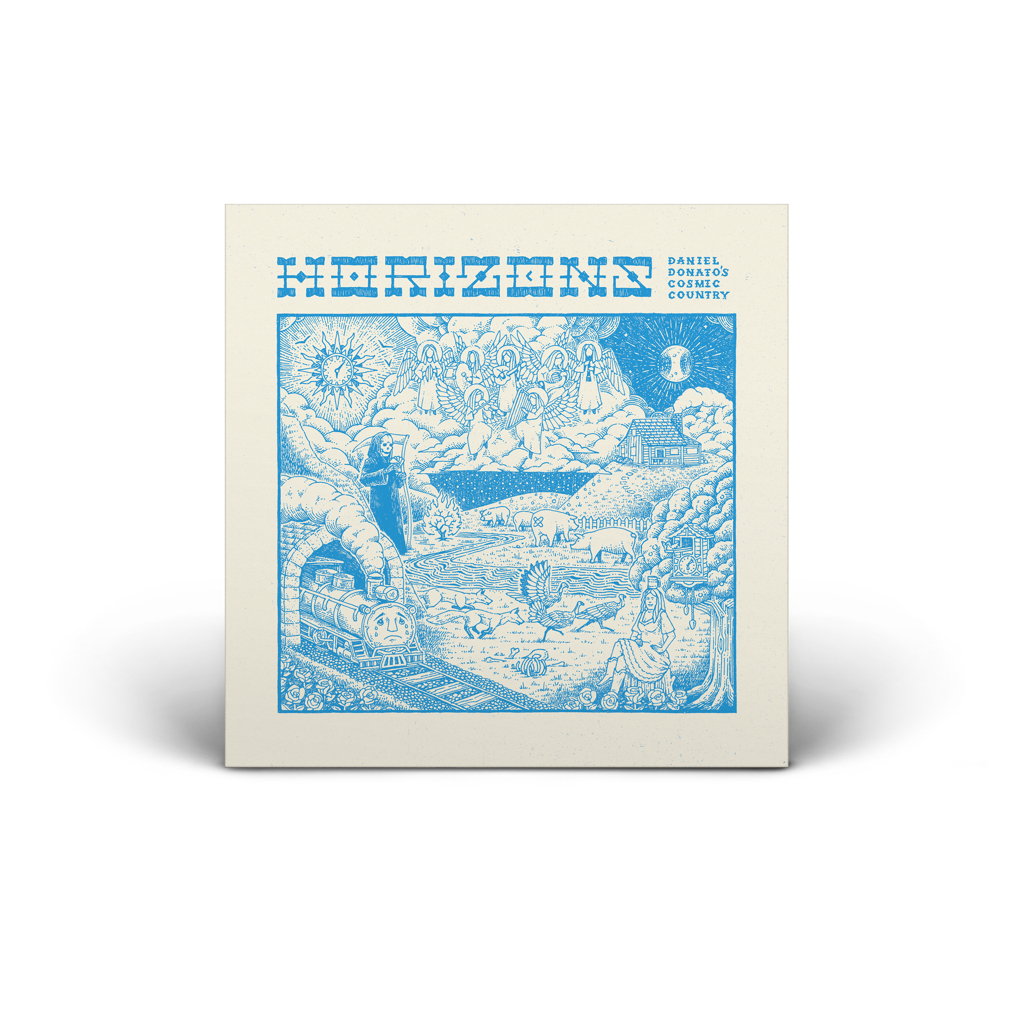 Horizons Vinyl | Clear Blue