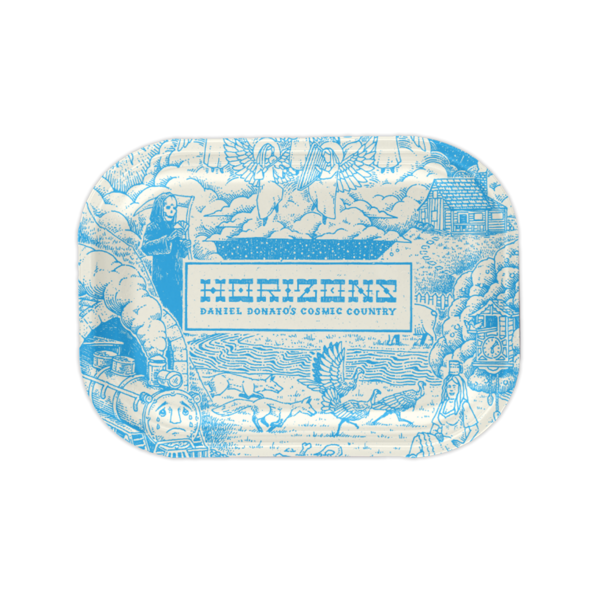 Horizons Metallic Utility Tray