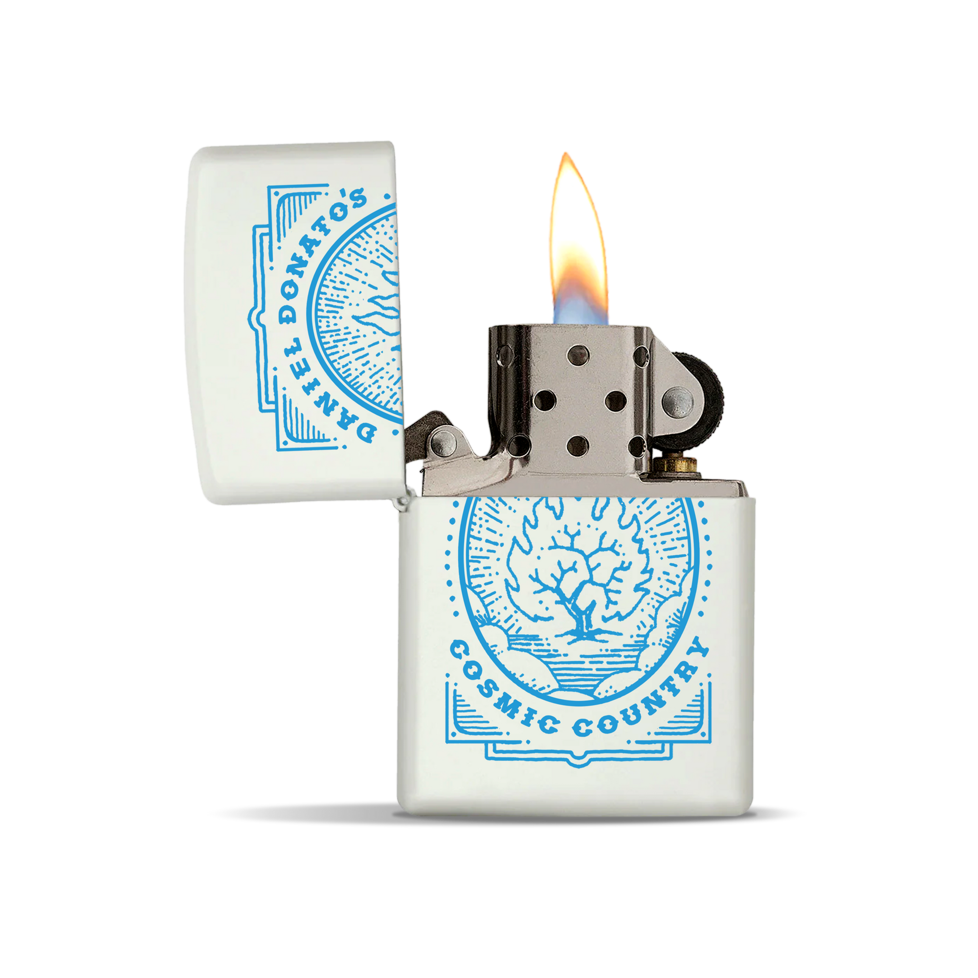 'Sunshine in the Rain' Zippo