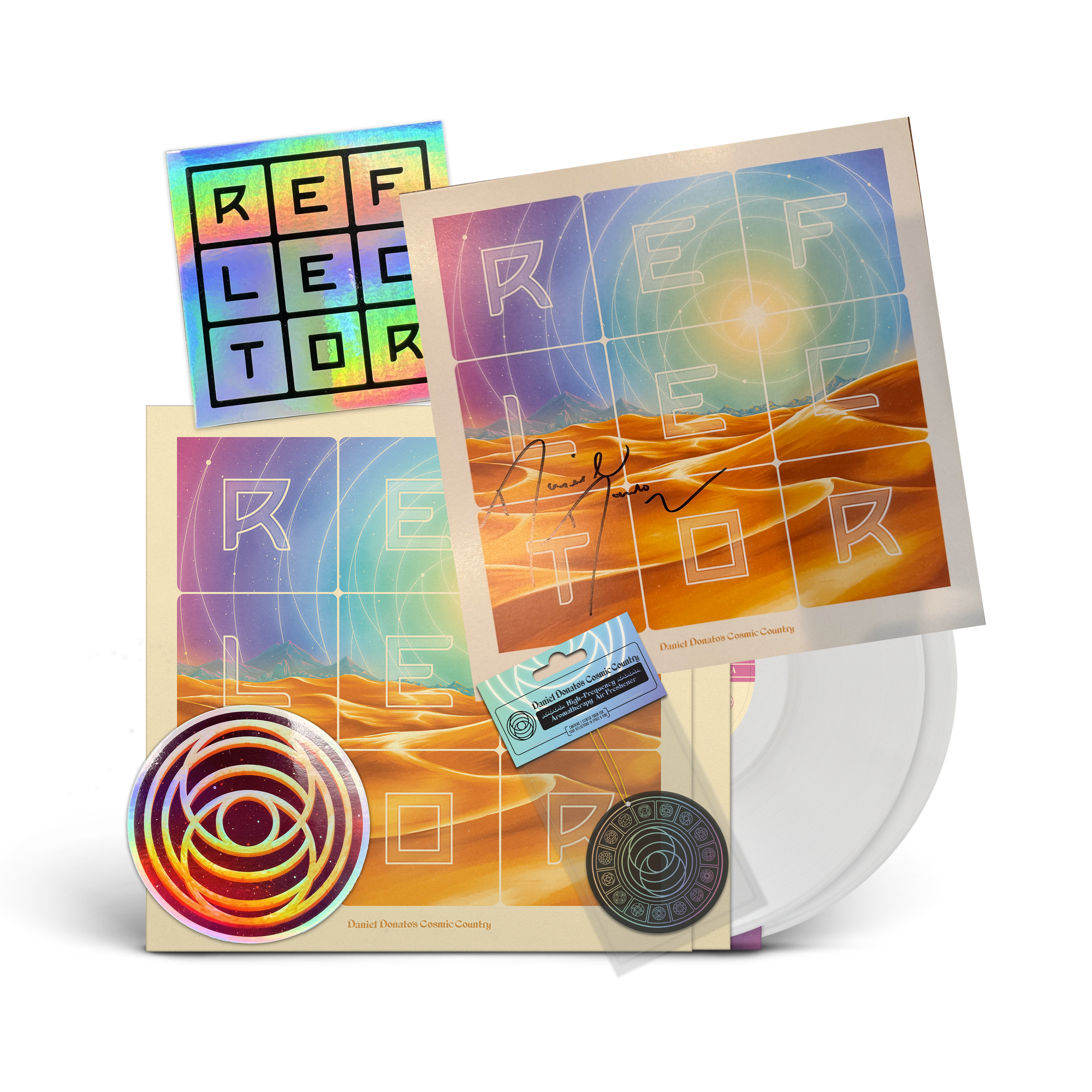 Reflector Vinyl Limited Edition Bundle With Hand Signed Print