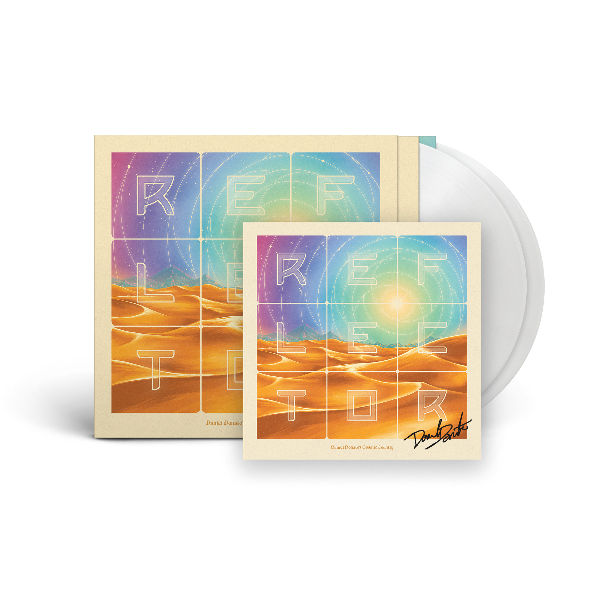 Reflector Vinyl + Signed Print