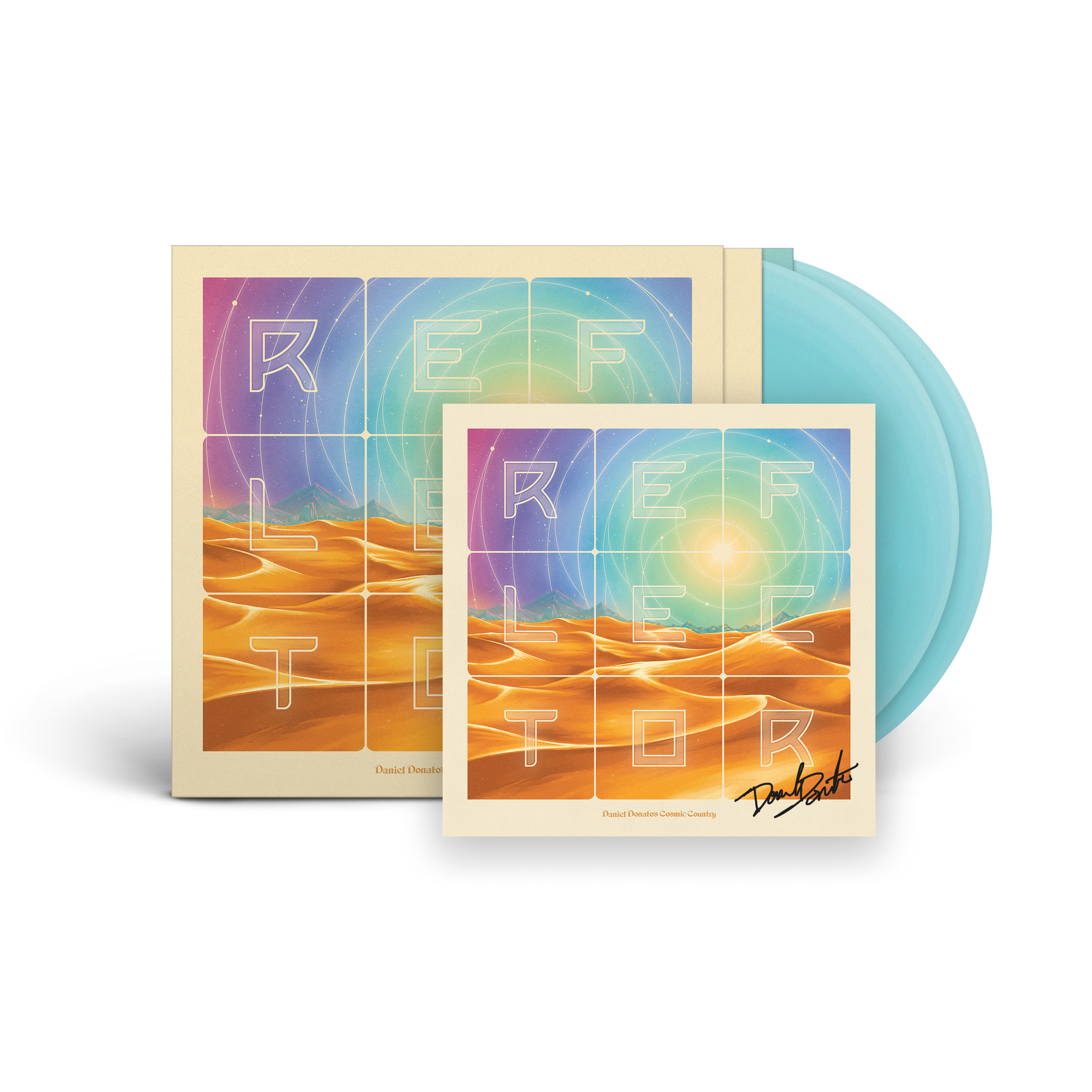 Reflector Vinyl + Signed Print