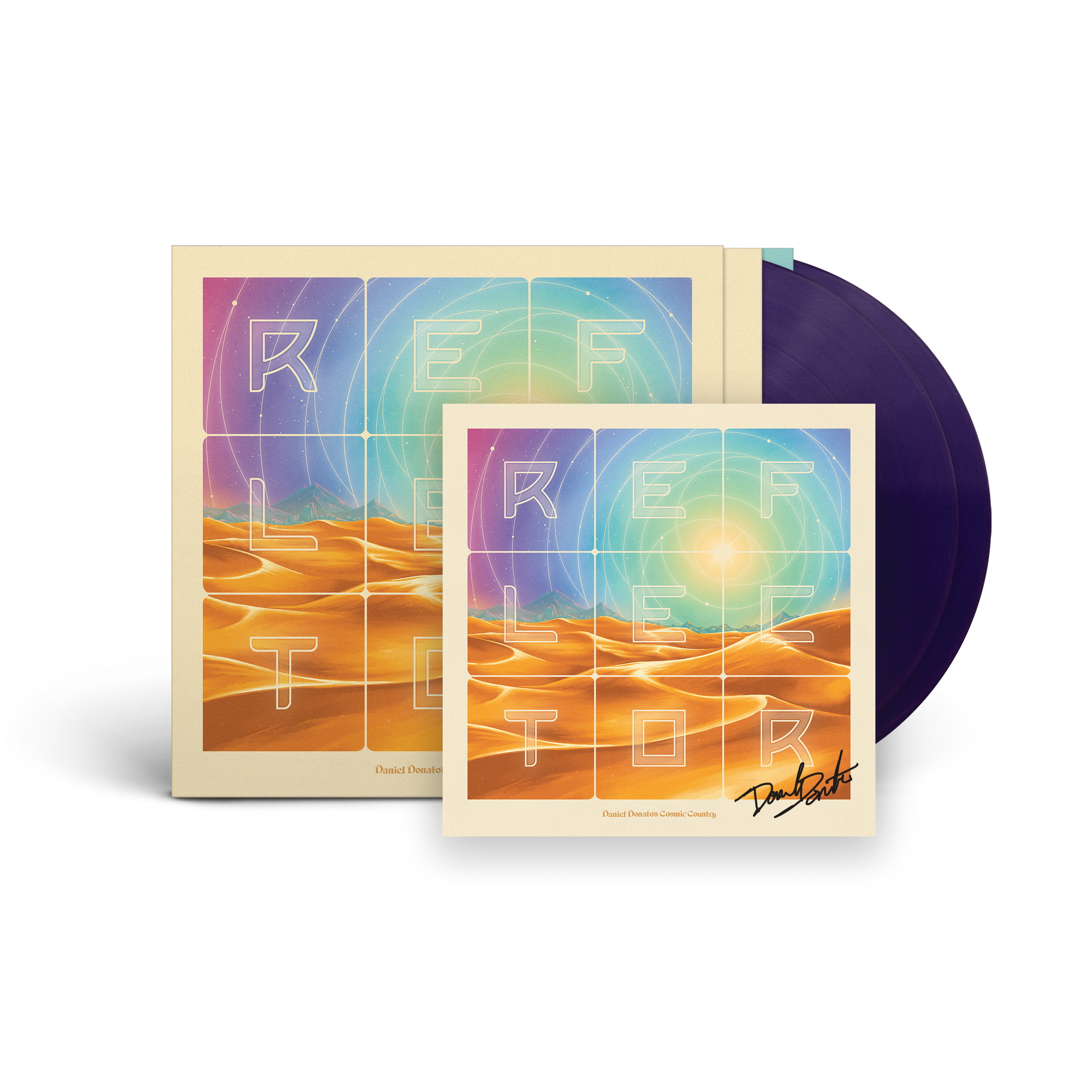 Reflector Vinyl + Signed Print