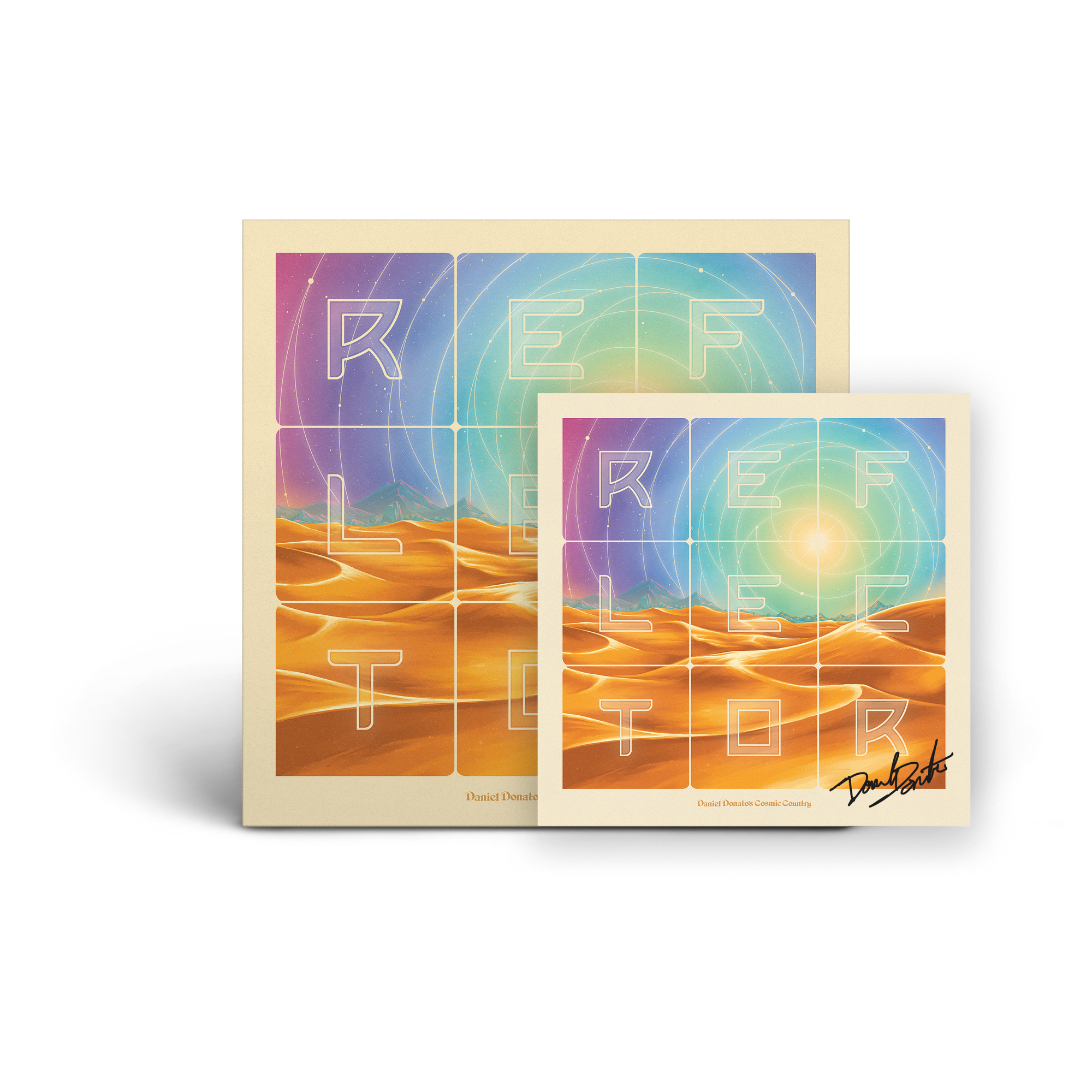 Reflector Vinyl + Signed Print