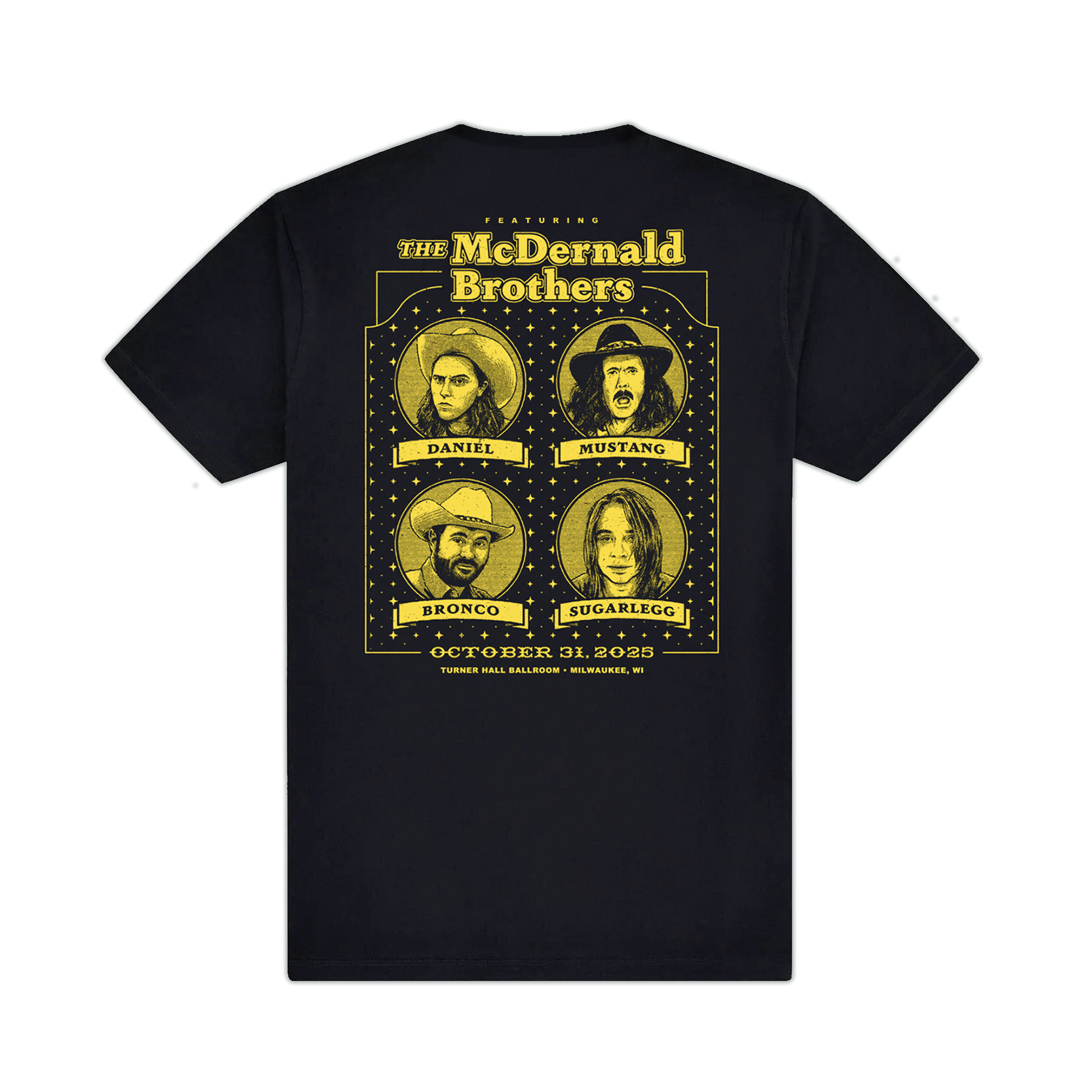 Udder Invasion Tee ~ Black