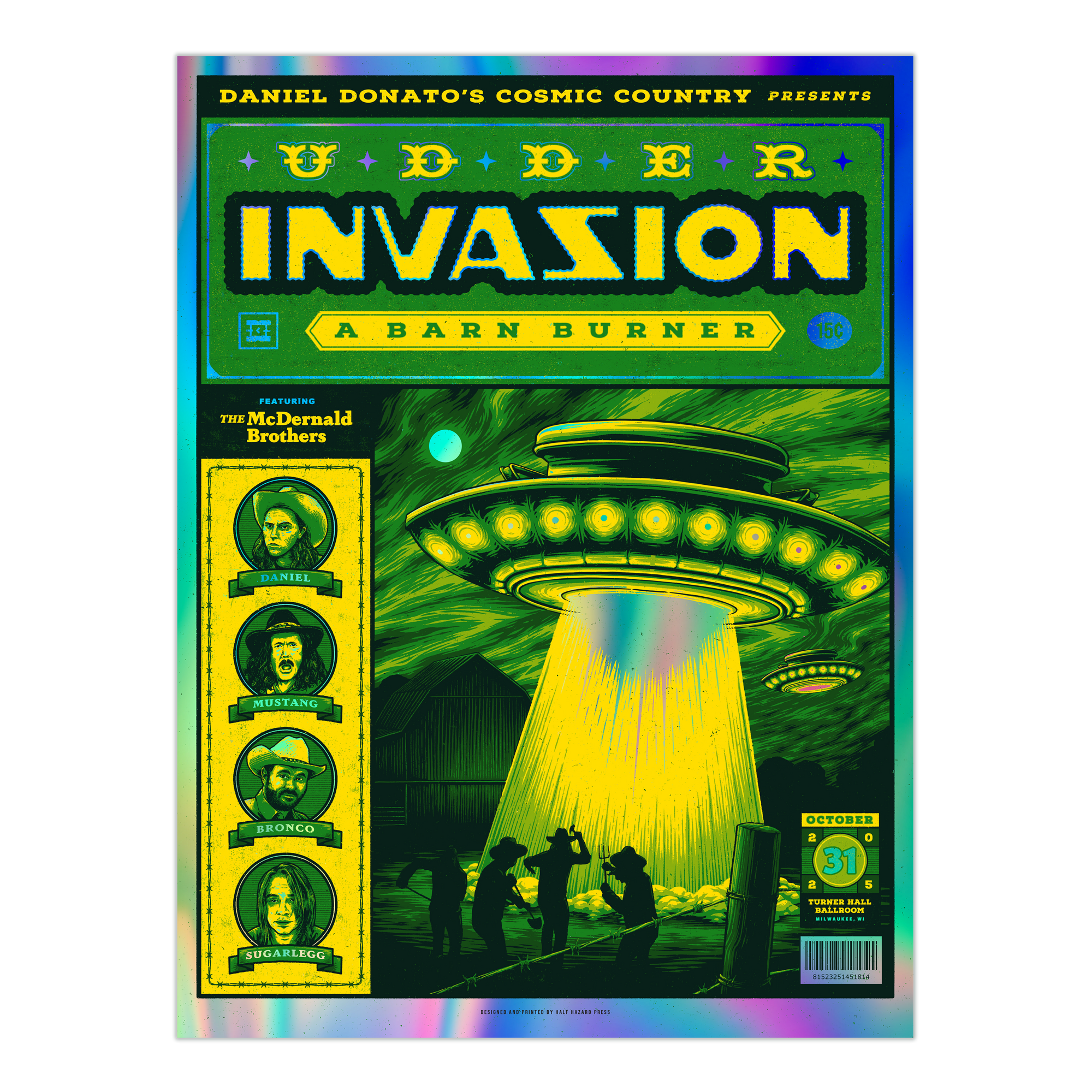 Udder Invasion ~ HALLOWEEN Foil