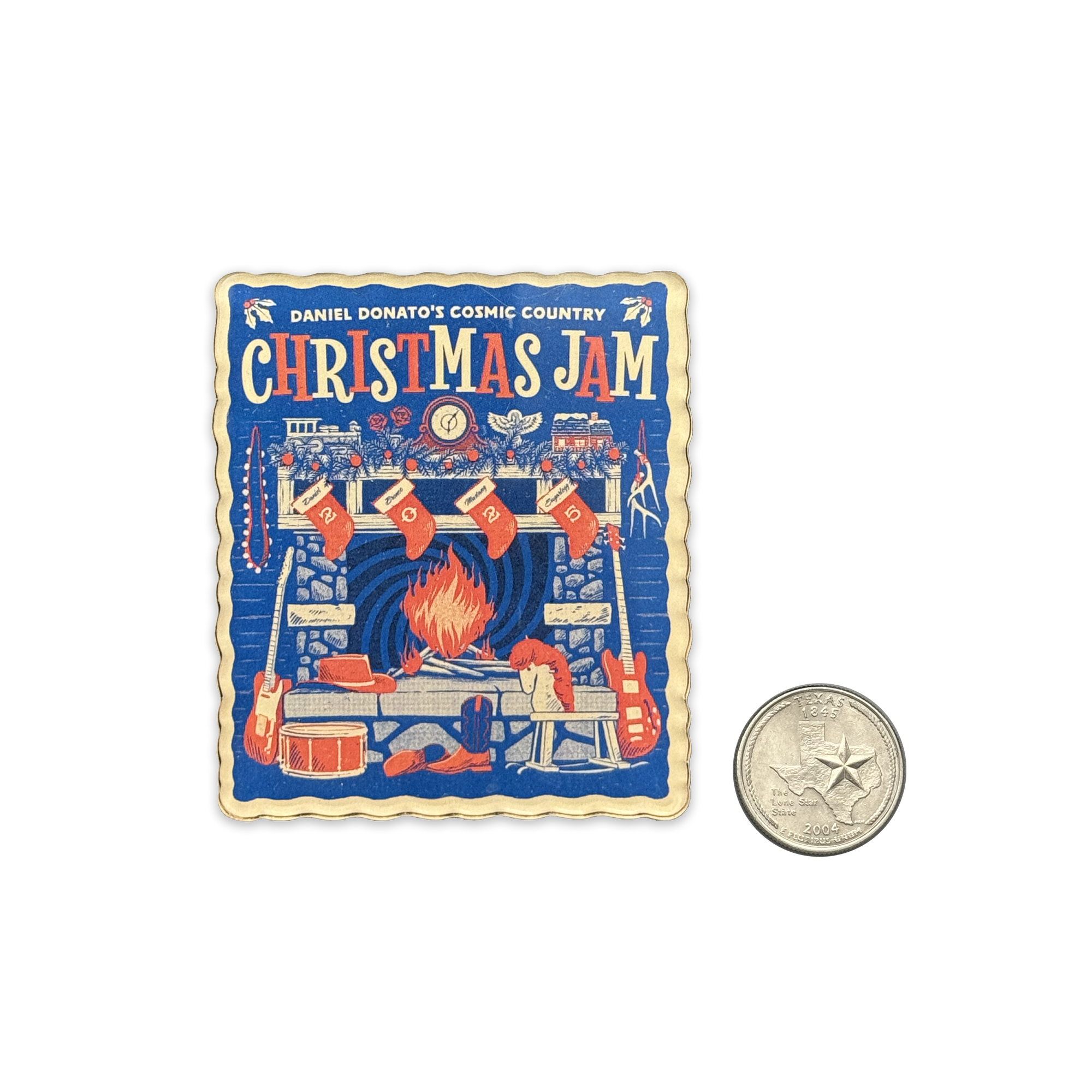 Christmas Jam Show Magnet