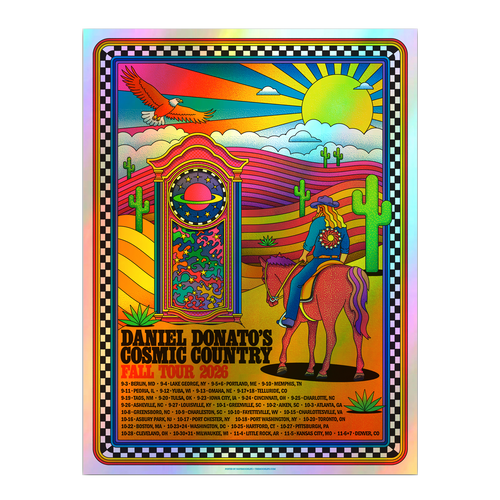 Fall '26 Tour Poster Foil