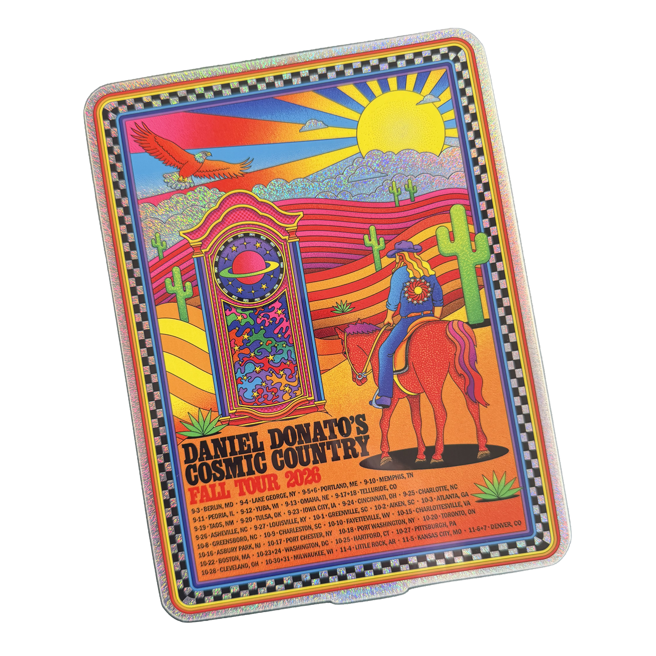 Fall '26 Mini Foil Poster Sticker