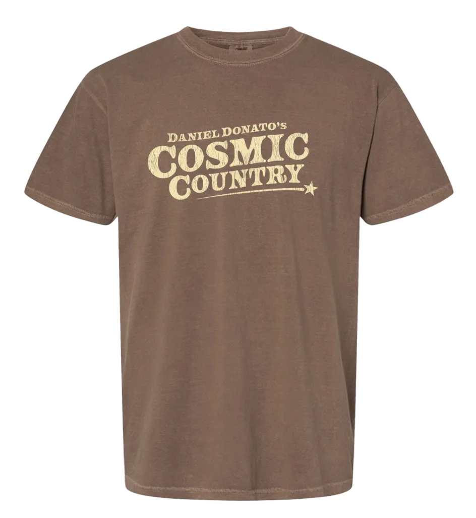 Cosmic Country Shooting Star Logo Tee Espresso 2026
