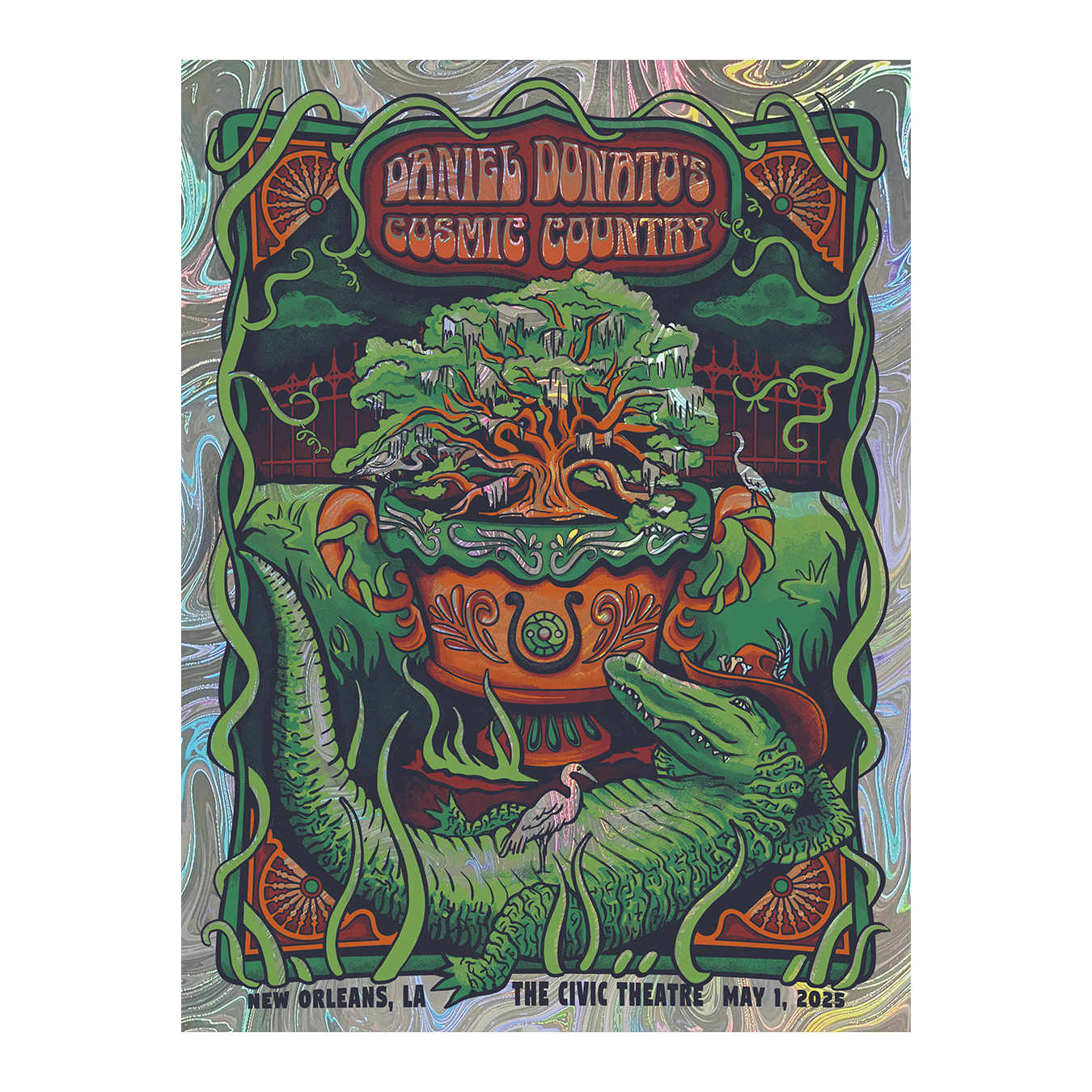 Cosmic NOLA '25 Poster Foil