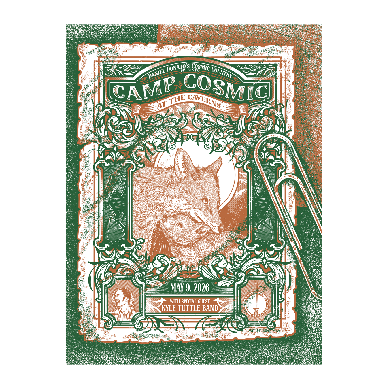 Limited Edition Camp Cosmic Standard Poster Night Two 5/9/26