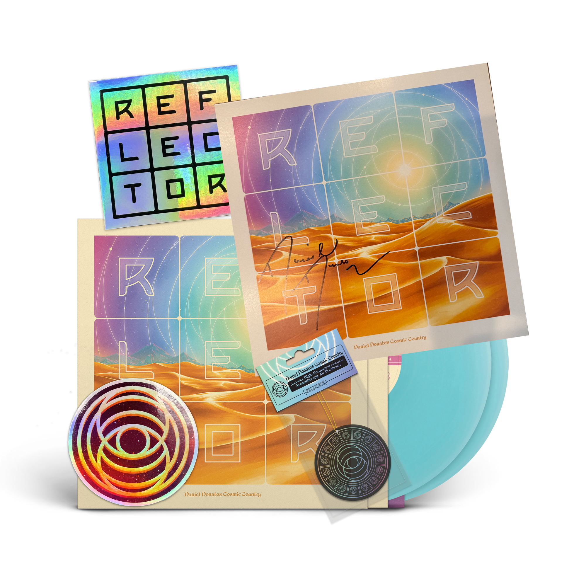 Reflector Vinyl Limited Edition Bundle With Hand Signed Print