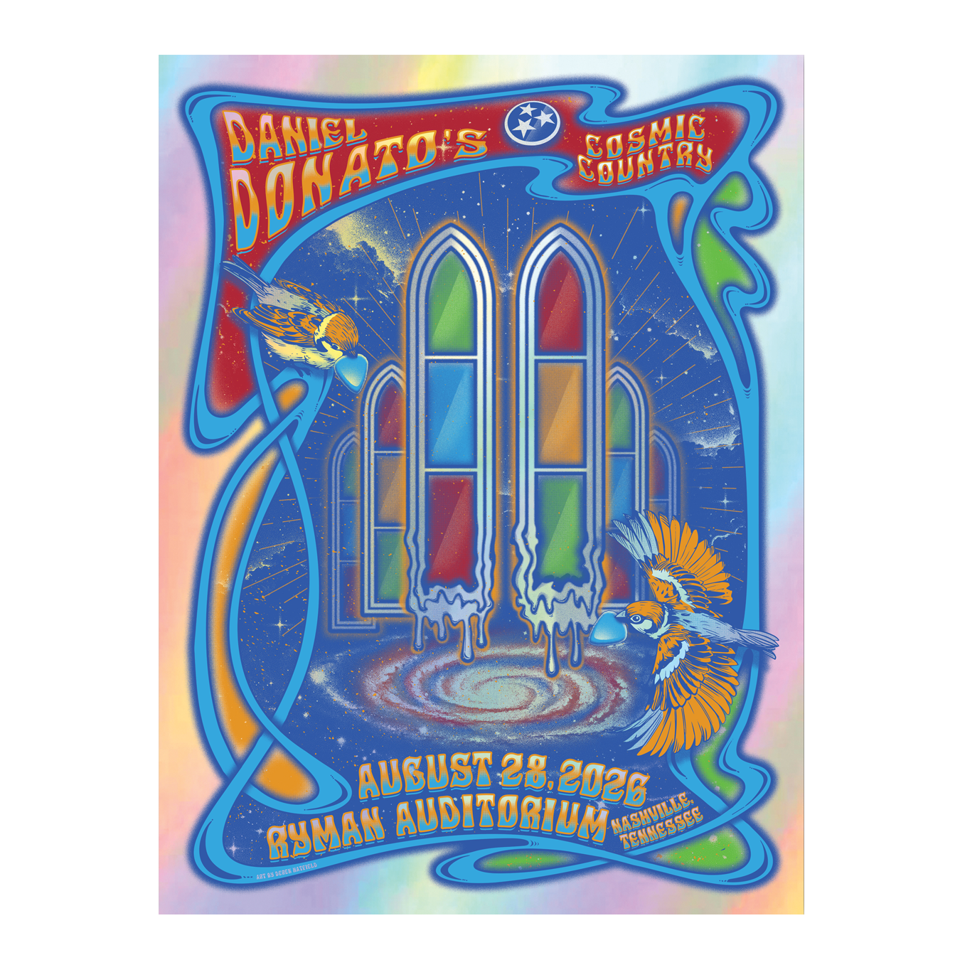 Ryman 2026 Night 1 Poster Foil