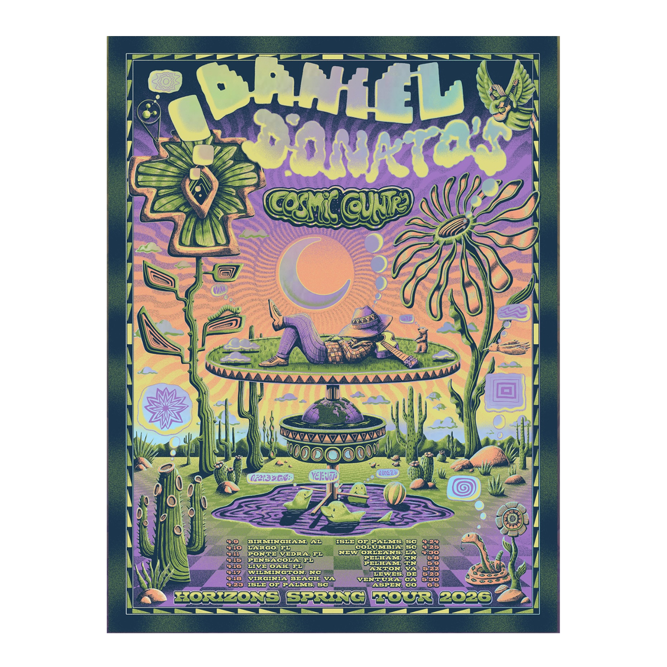 Spring 2026 Tour Poster Foil