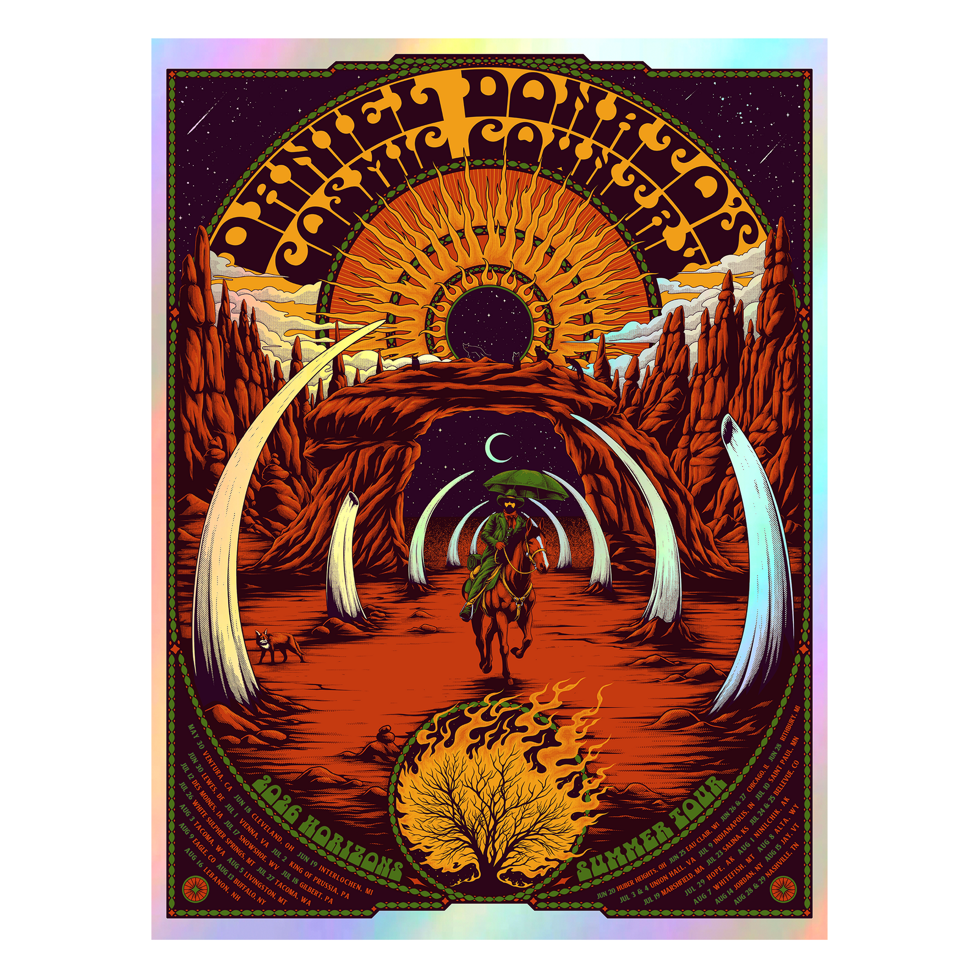 Summer 2026 Tour Poster Foil