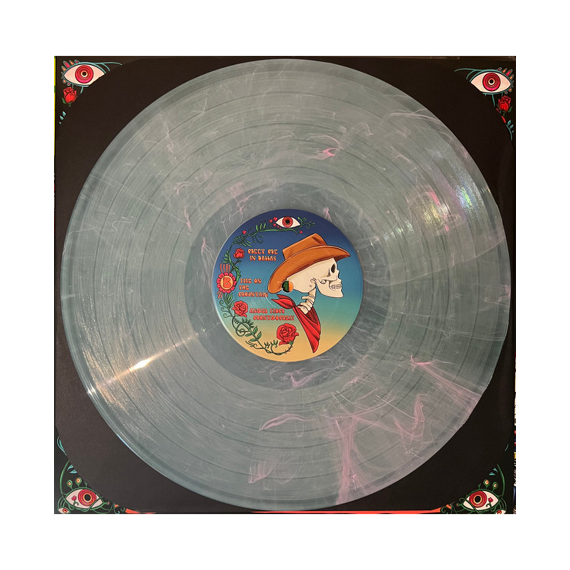 A Young Man's Country Vinyl | Coke Bottle Clear with Pink Swirl