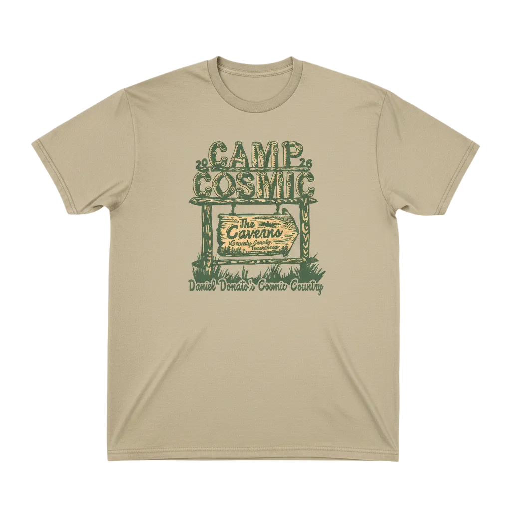 Camp Cosmic 2026 Limited Edition Tee Khaki