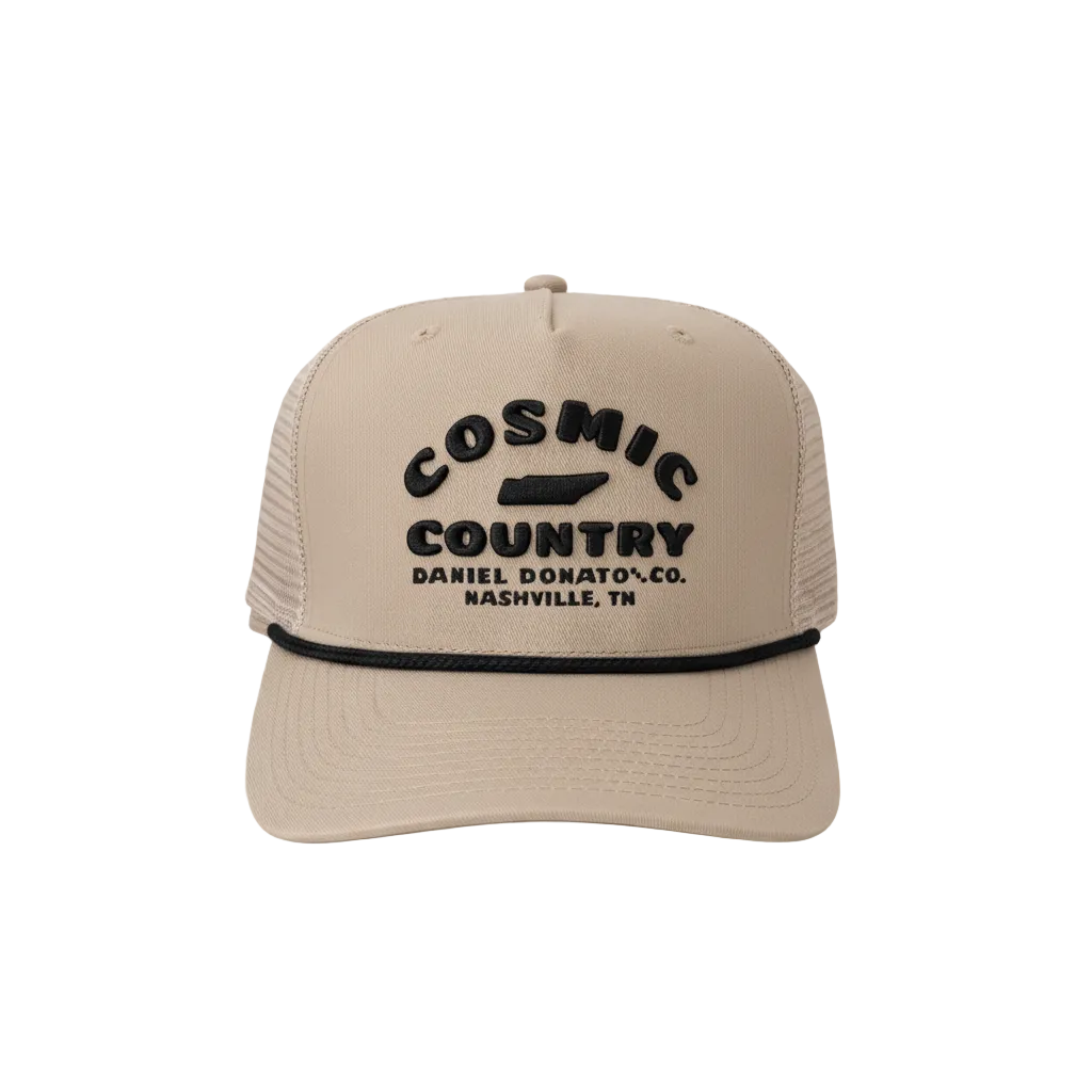 Latte Trucker Hat No Sticker Transparent Background