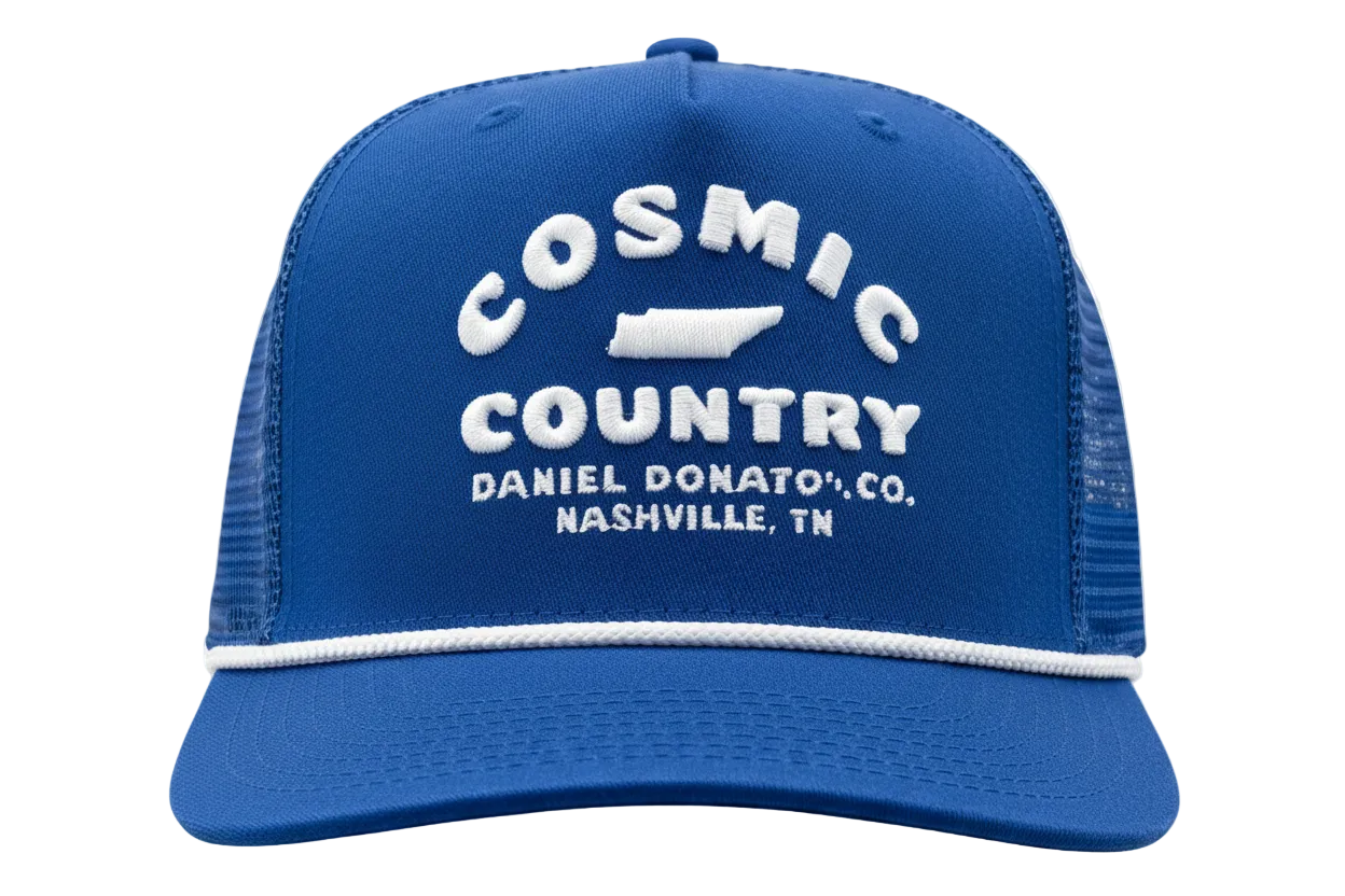 The Classic C.C. Trucker Hat - Royal Blue