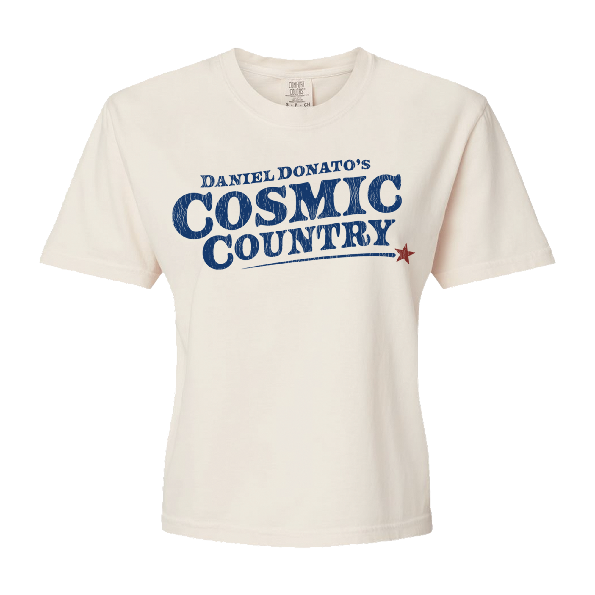 Cosmic Country 2026 Women's Shooting Star Crop Tee
